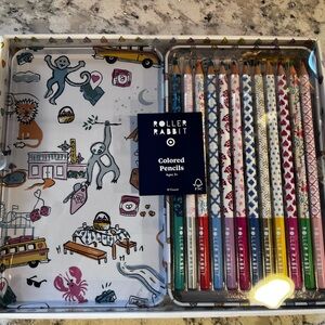 Roller Rabbit x Target Decorative Colored Pencil Set — Multi Colors